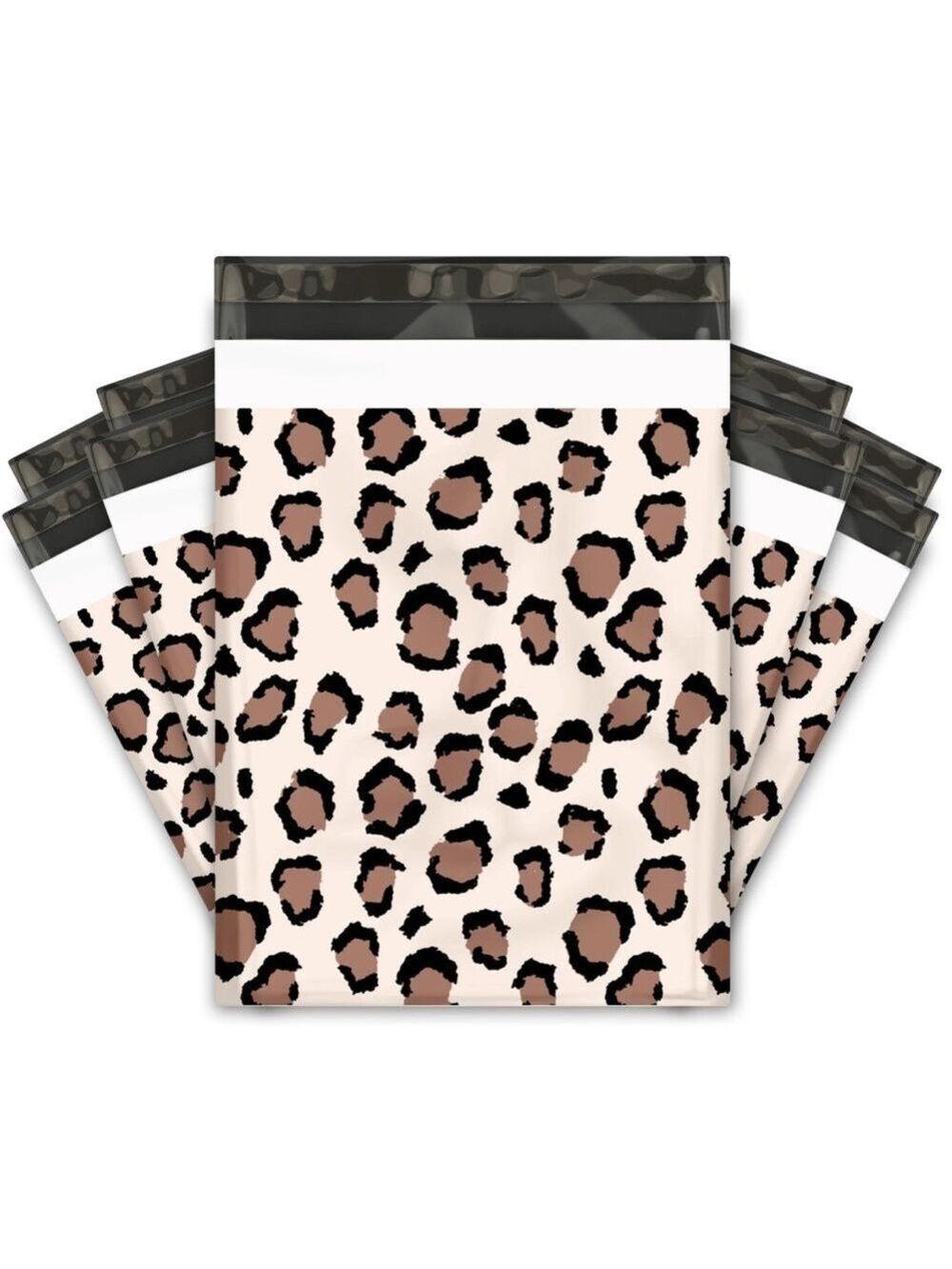 25 10X13 Poly Mailers Leopard Shipping Envelopes Bags PRICE IS FIRM - Picture 9 of 9